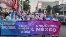 A favor de la mujer y la vida “Unidos por México”